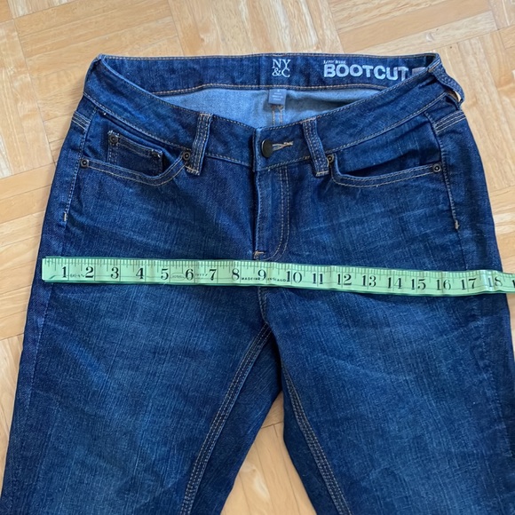 NY&C low rise bootcut jeans EUC 4P - Picture 4 of 8